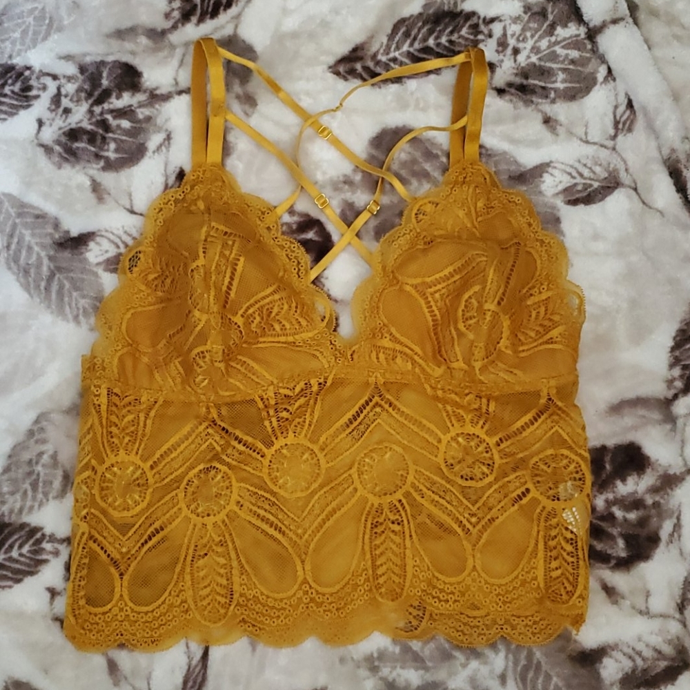 Yellow bralette